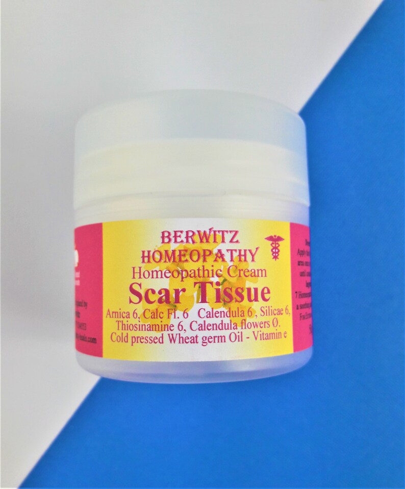 HOMEOPATHY SCAR TISSUE Cream Helps Reduce & Heal Unsightly Etsy