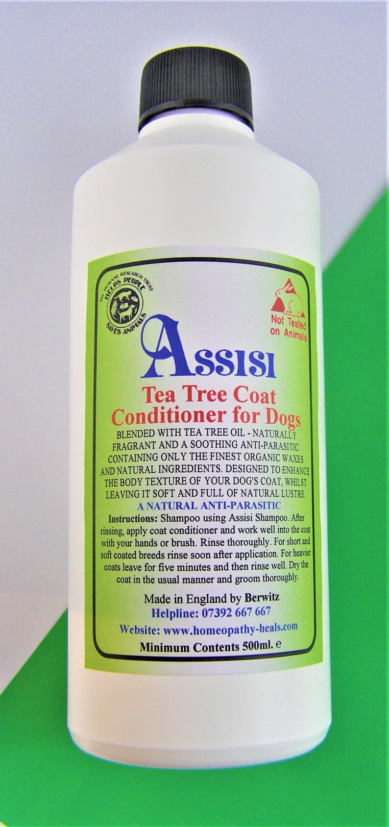 Teatree Oil Natural Coat Conditioner for Show Dogs and Etsy UK