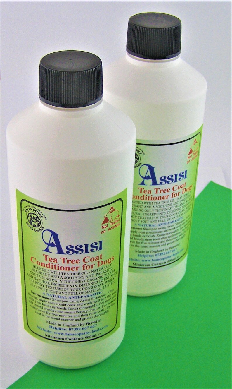 Teatree Oil Natural Coat Conditioner for Show Dogs and Etsy UK