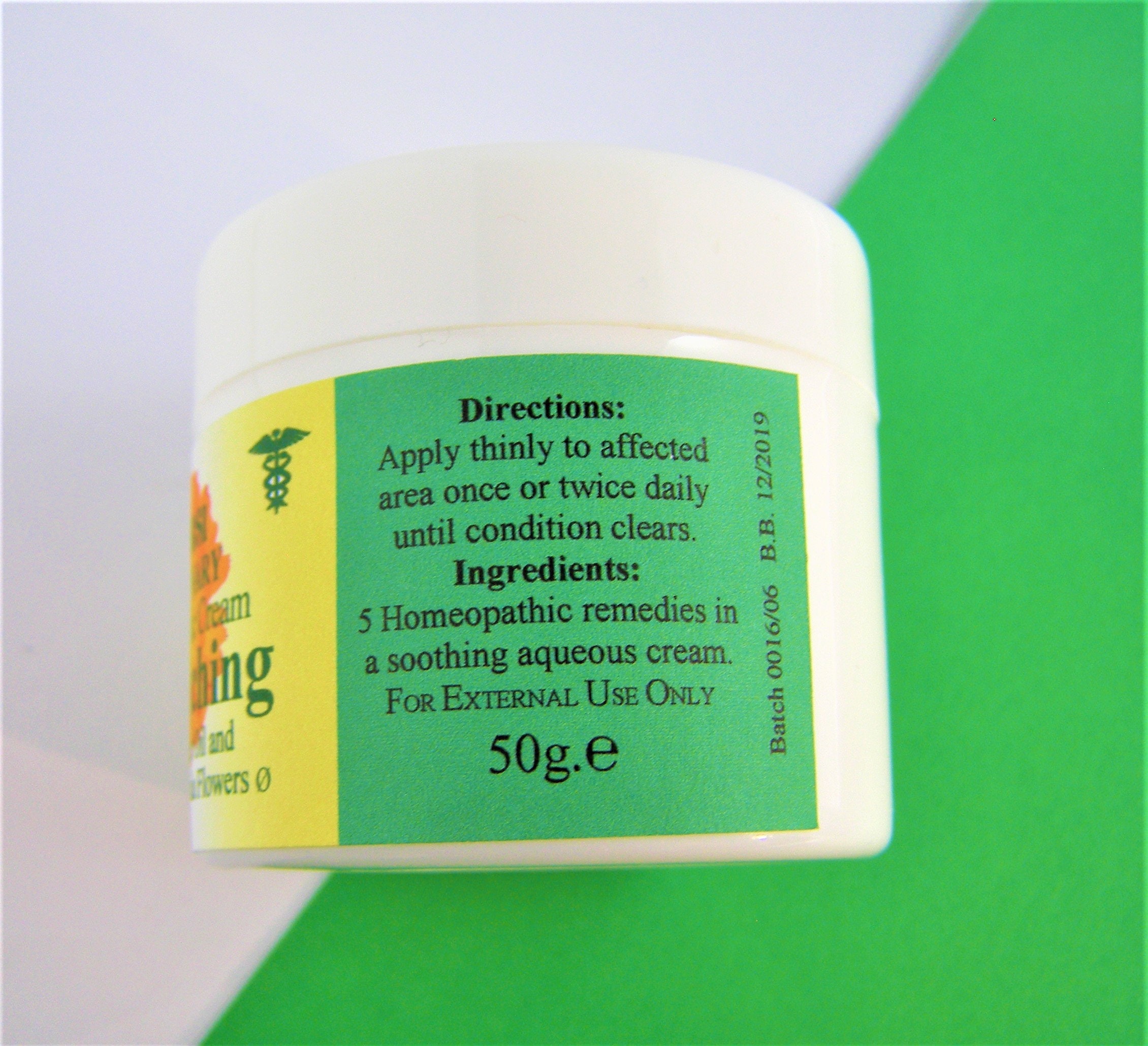 ANAL ITCHING HOMEOPATHY Gland Cream, 50g, Made by Assisi, Itch Free