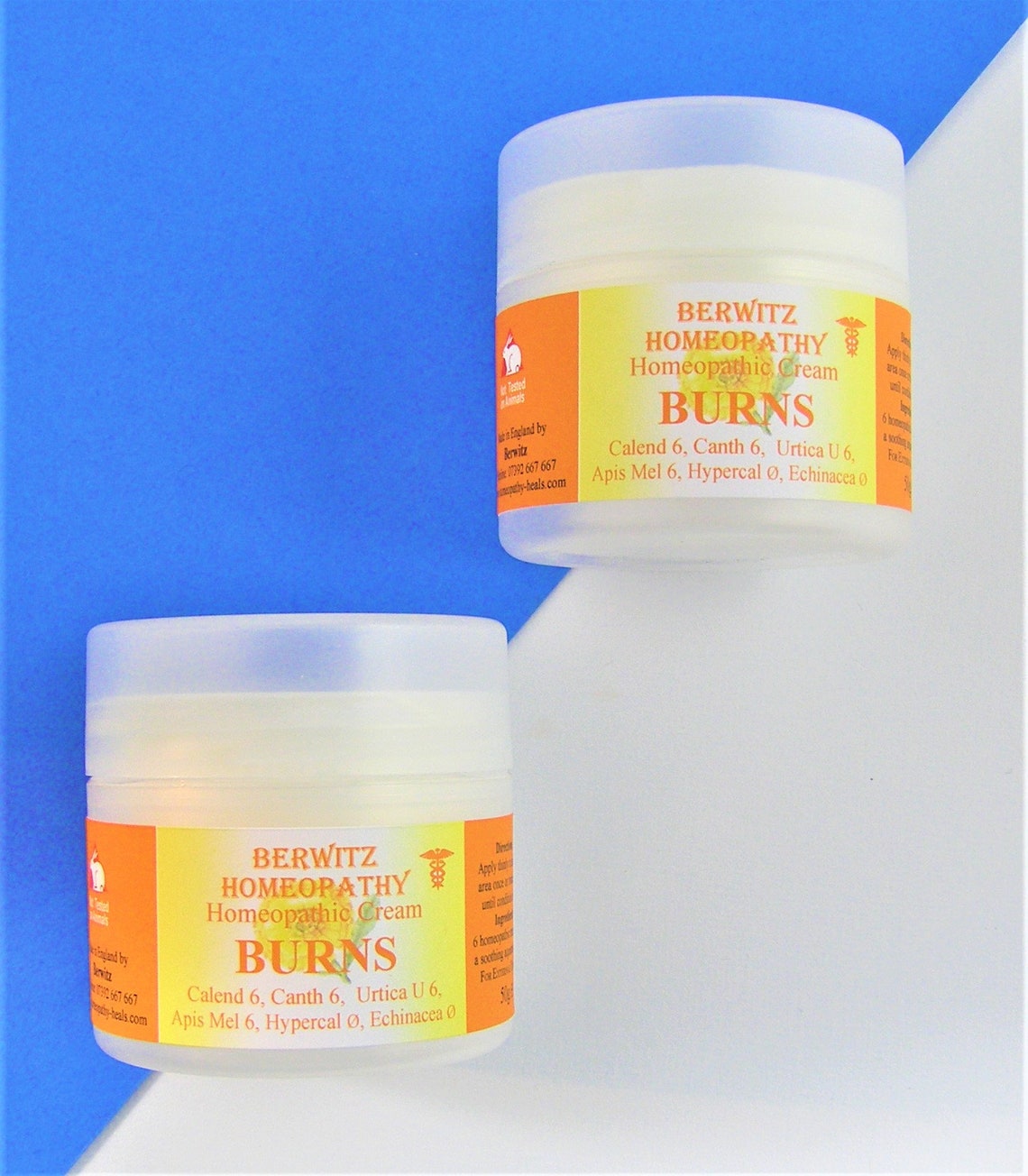 BURNS HOMEOPATHY CREAM for Minor Burns Scalds Sunburn Etsy