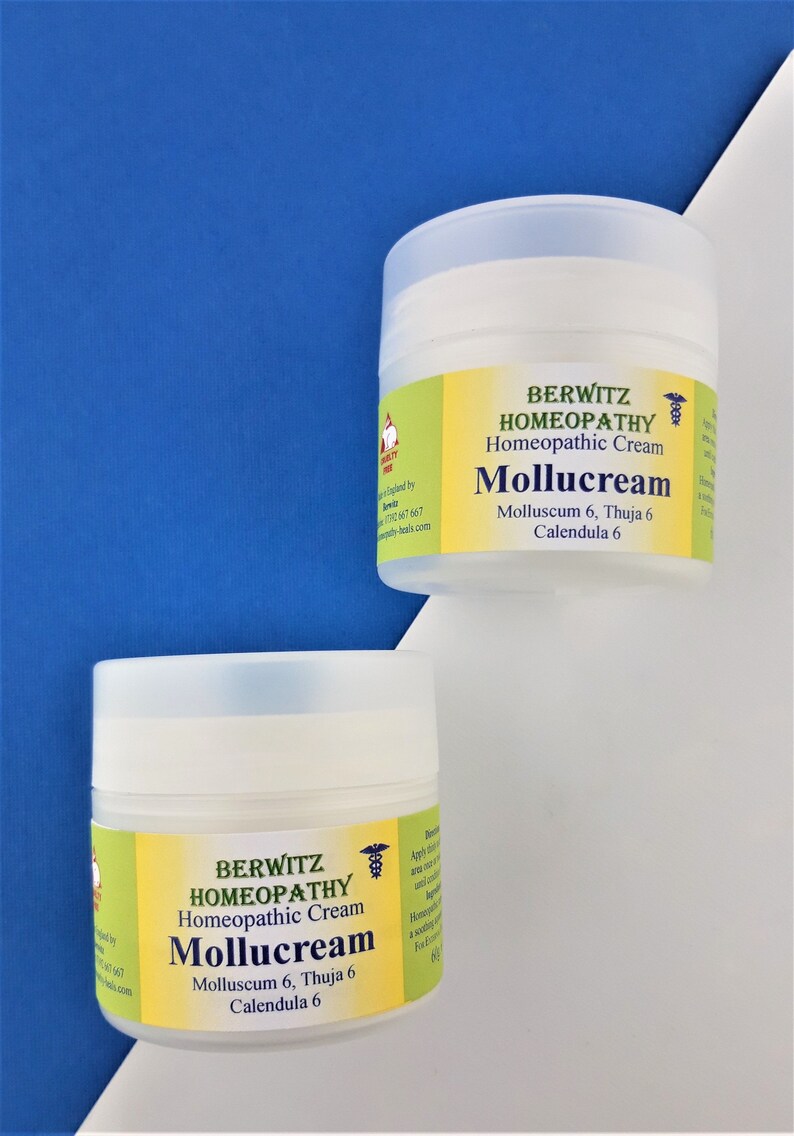 Mollucream Homeopathic Cream for the Treatment of Molluscum C Etsy