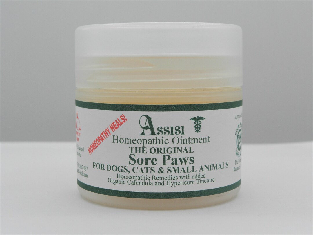Sore Paws Healing Ointment Homeopathy for Rabbits & Small Animals for