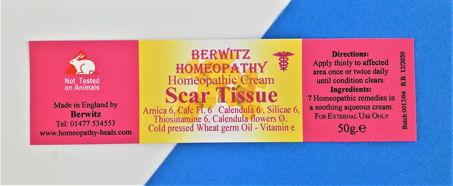 HOMEOPATHY SCAR TISSUE Cream Helps Reduce & Heal Unsightly Etsy UK