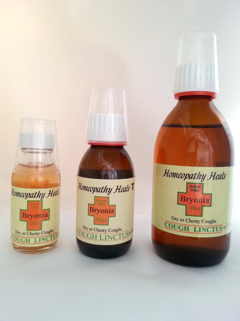 BRYONIA Plus Cough Syrup/linctus for Dry Hacking Coughs Sore Etsy