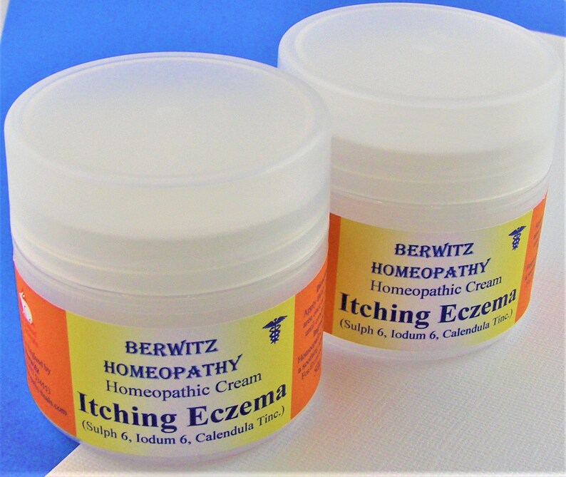 ITCHING ECZEMA CREAM From Berwitz Homeopathics 50g Jar Etsy