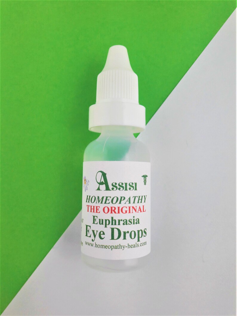 Assisi Eye Drops Homeopathy Euphrasia Natural Eye Drops for Etsy