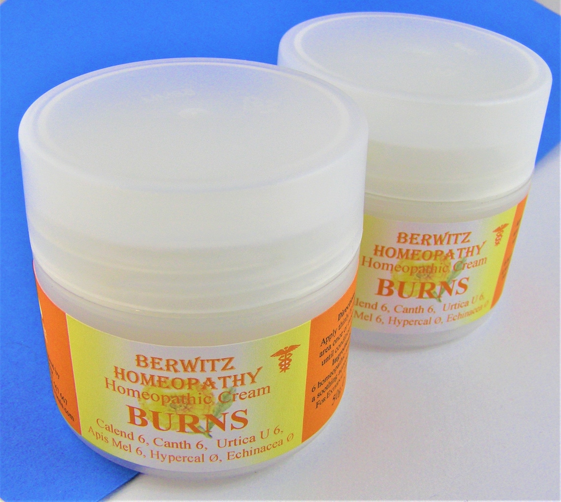 BURNS HOMEOPATHY CREAM for Minor Burns Scalds Sunburn Etsy