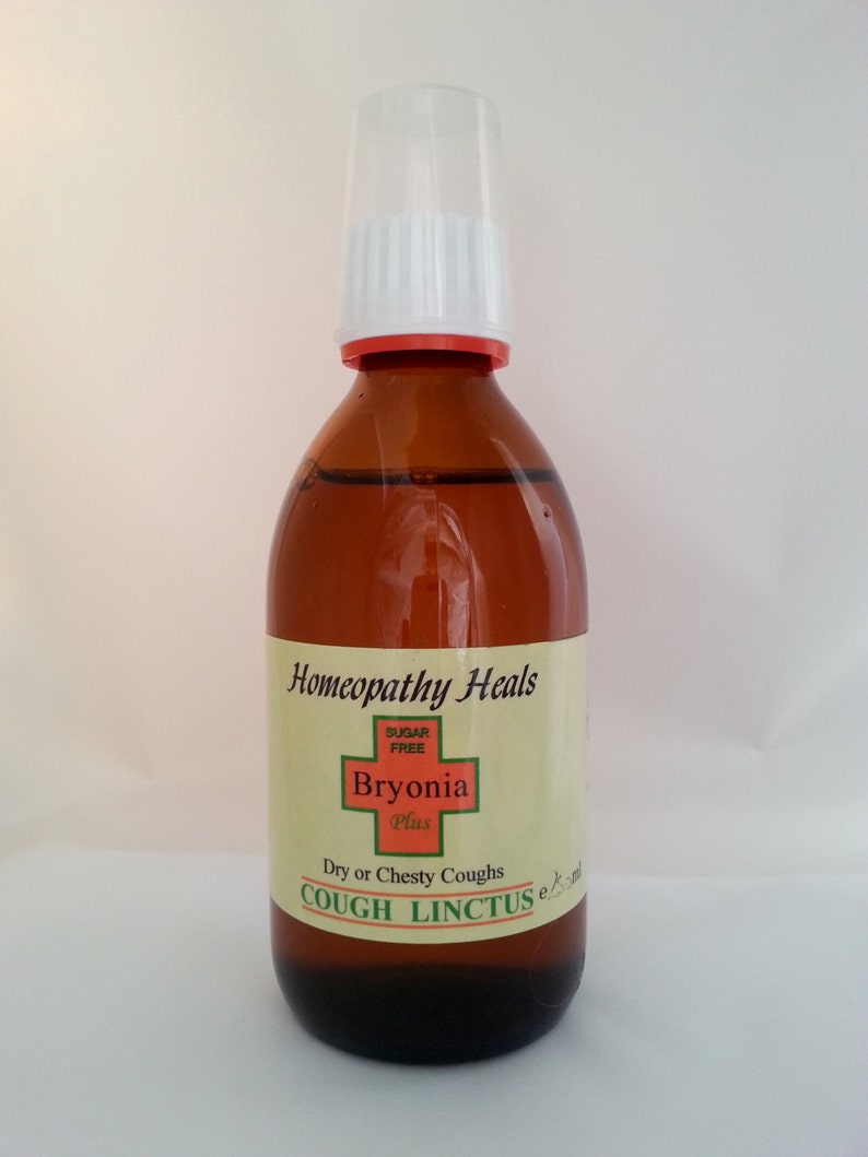 BRYONIA Plus Cough Syrup/linctus for Dry Hacking Coughs Sore Etsy