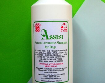 AROMATIC NATURAL SHAMPOO 500 ml by Assisi, For Dogs and Puppies, Sensitive Skins