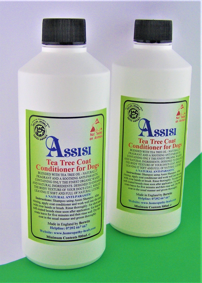 Teatree Oil Natural Coat Conditioner for Show Dogs and Etsy UK