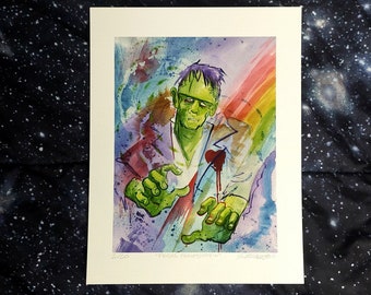 Friend Frankenstein, Giclée Print