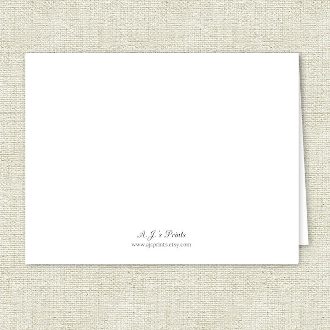 Personalized Note Cards Stationery - Painted Dogwood - Set of 10 ...