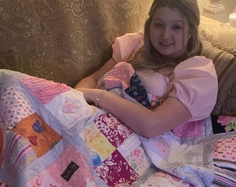 Baby Clothes Quilt - Custom