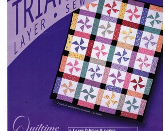 Quiltime 3" Quarter Square Triangle Paper | Quilting Supplies