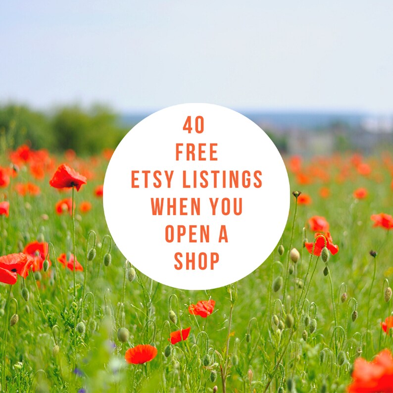 Join Etsy Now Get 40 Free Listings Selling On Etsy image 5