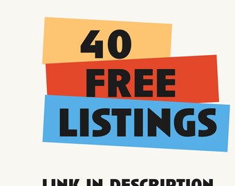 Get 40 Free Listings When You Open A New Shop With This Link