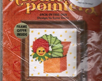 Needlepoint Kit Vintage Jack In Box