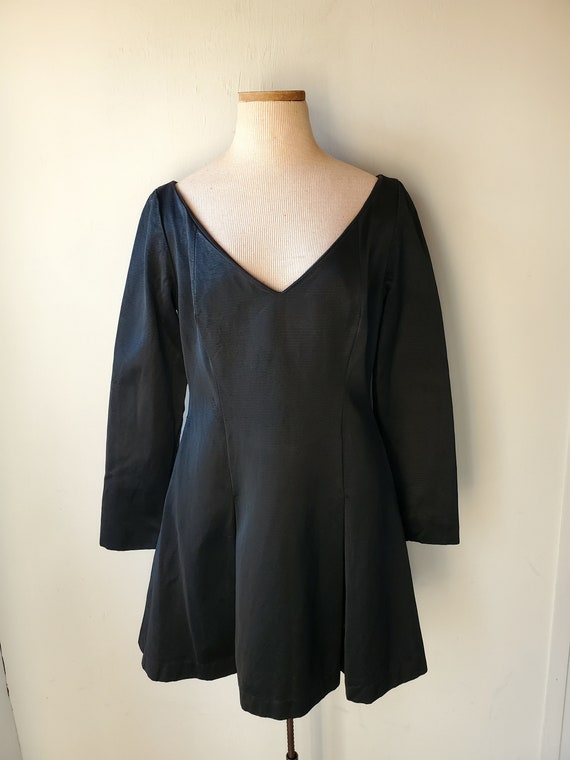 Vintage Badgley Mischka Little Black Cocktail Des… - image 2