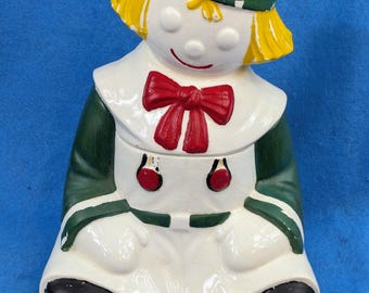 Vintage Metlox Poppytrail Raggedy Andy Cookie Jar