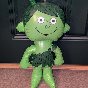 80's USA 陶器製 ヴィンテージ グリーンジャイアント リトルスプラウト Vintage Little Sprout Green Giant Stuffed 12