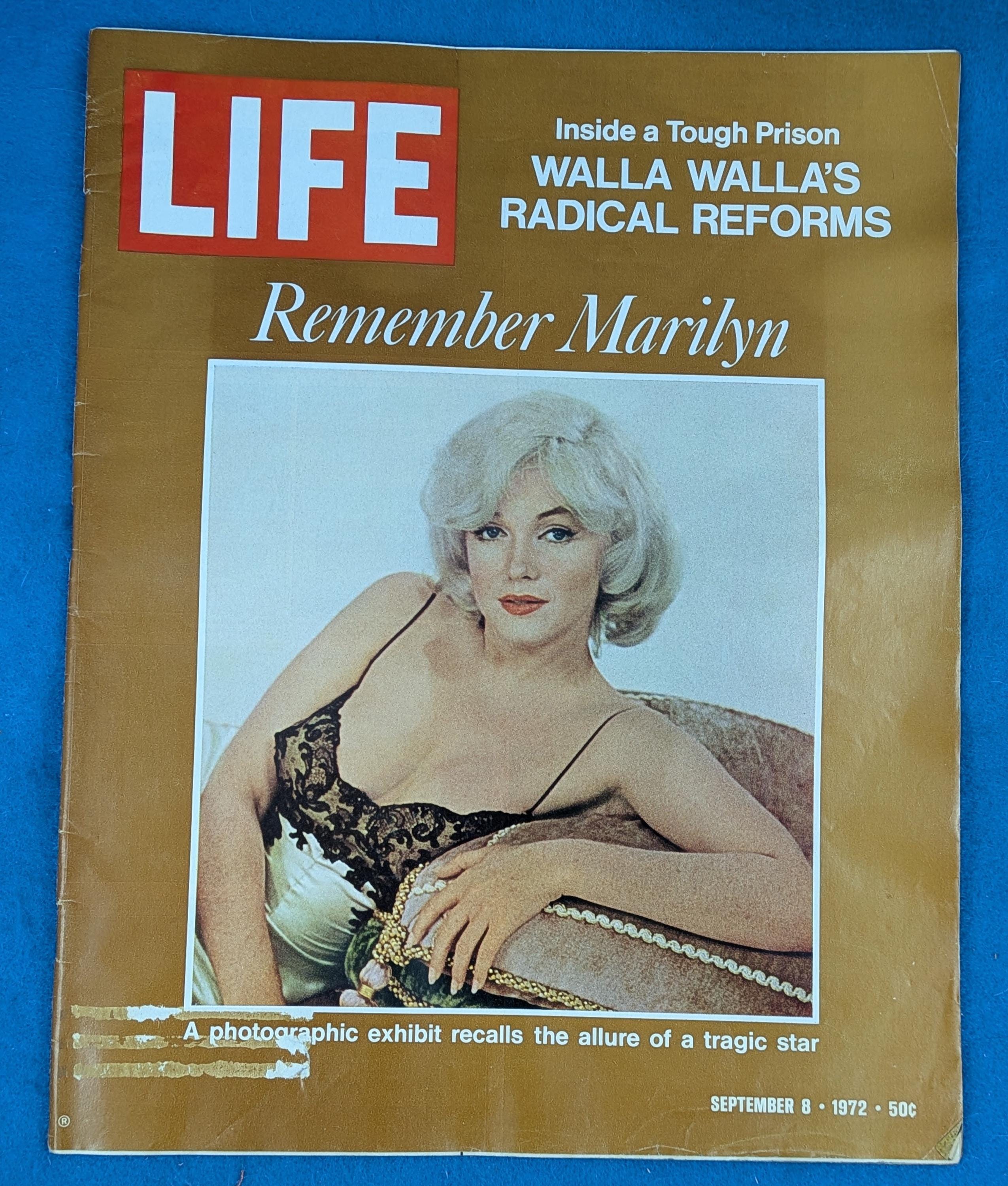 Marilyn Monroe Life Magazine - Etsy
