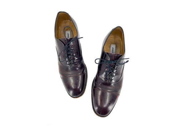 Size 9 Maroon Lace Up Oxford shoes // Menswear fo… - image 1