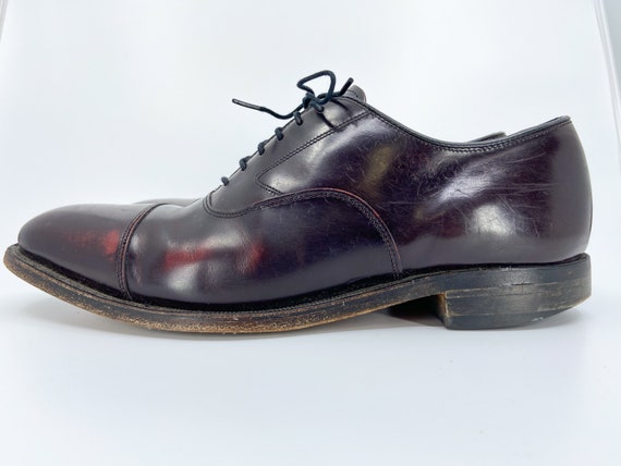 Size 9 Maroon Lace Up Oxford shoes // Menswear fo… - image 9