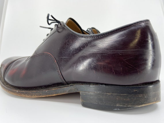 Size 9 Maroon Lace Up Oxford shoes // Menswear fo… - image 8