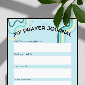 Printable Prayer Map for Kids trial 1 more and significantly better products to come image 1