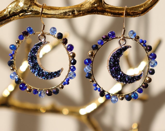 New moon magic earrings Clearance