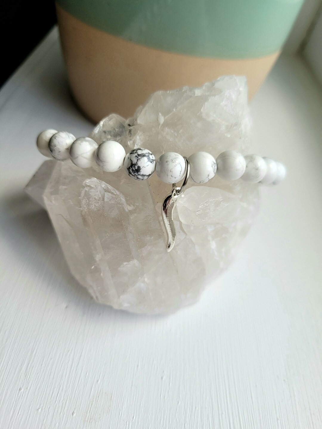 Italian Horn Bracelet Bracelet Enamel Horn Pendant Lucky Etsy