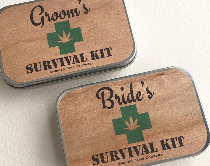 Stoner Survival Kitbride SURVIVAL Kitgroom Survival Kit Etsy