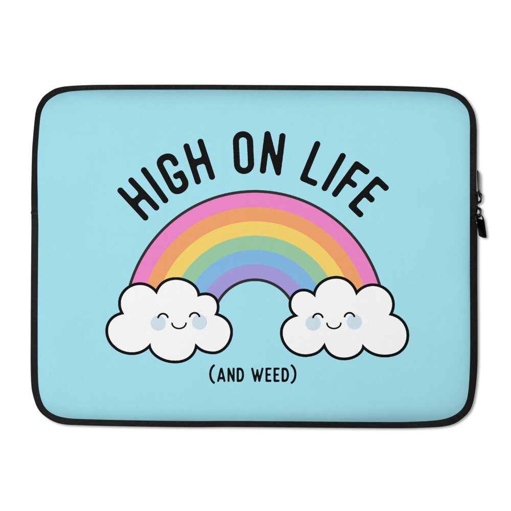 rainbow laptop case
