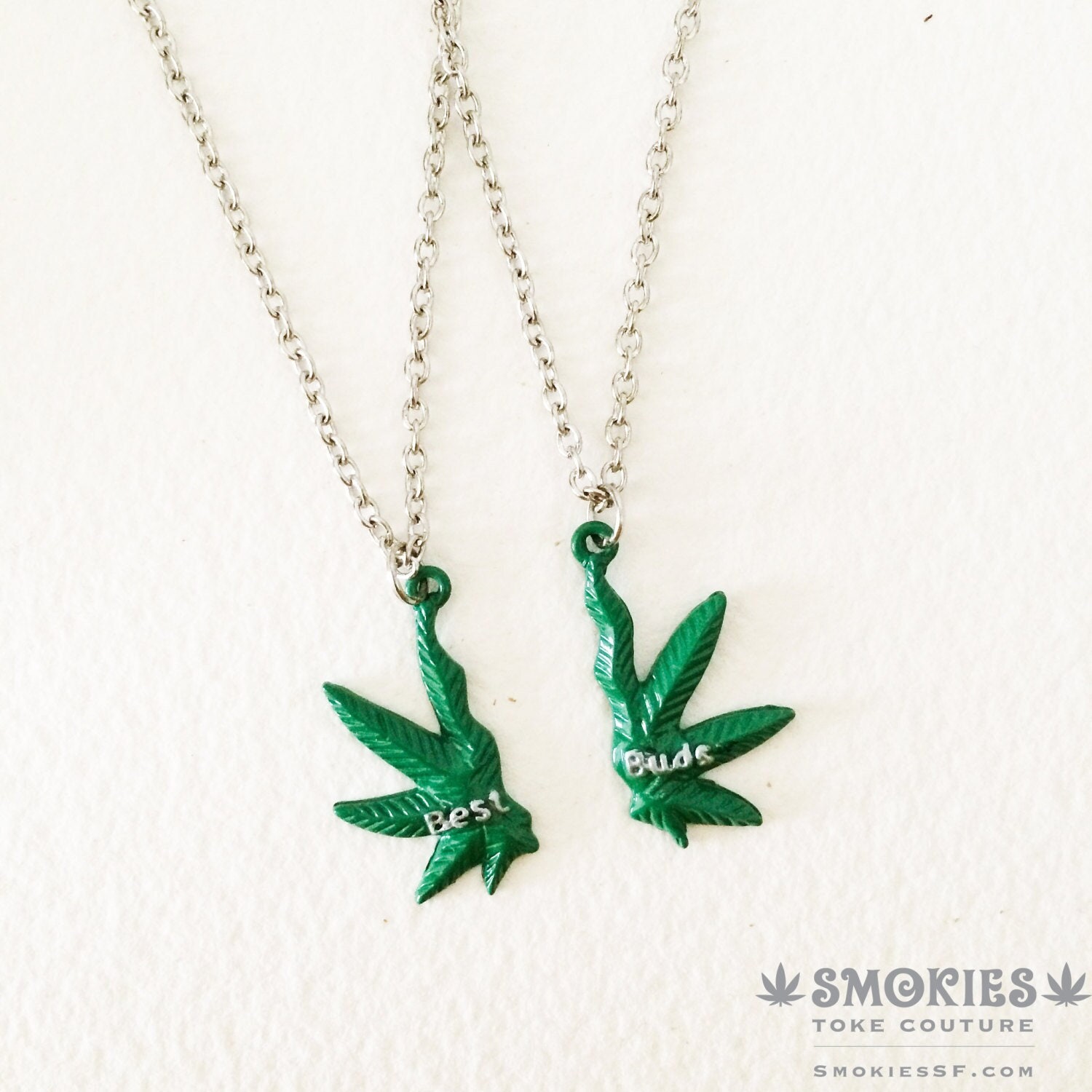 Weed best friend necklaces deals