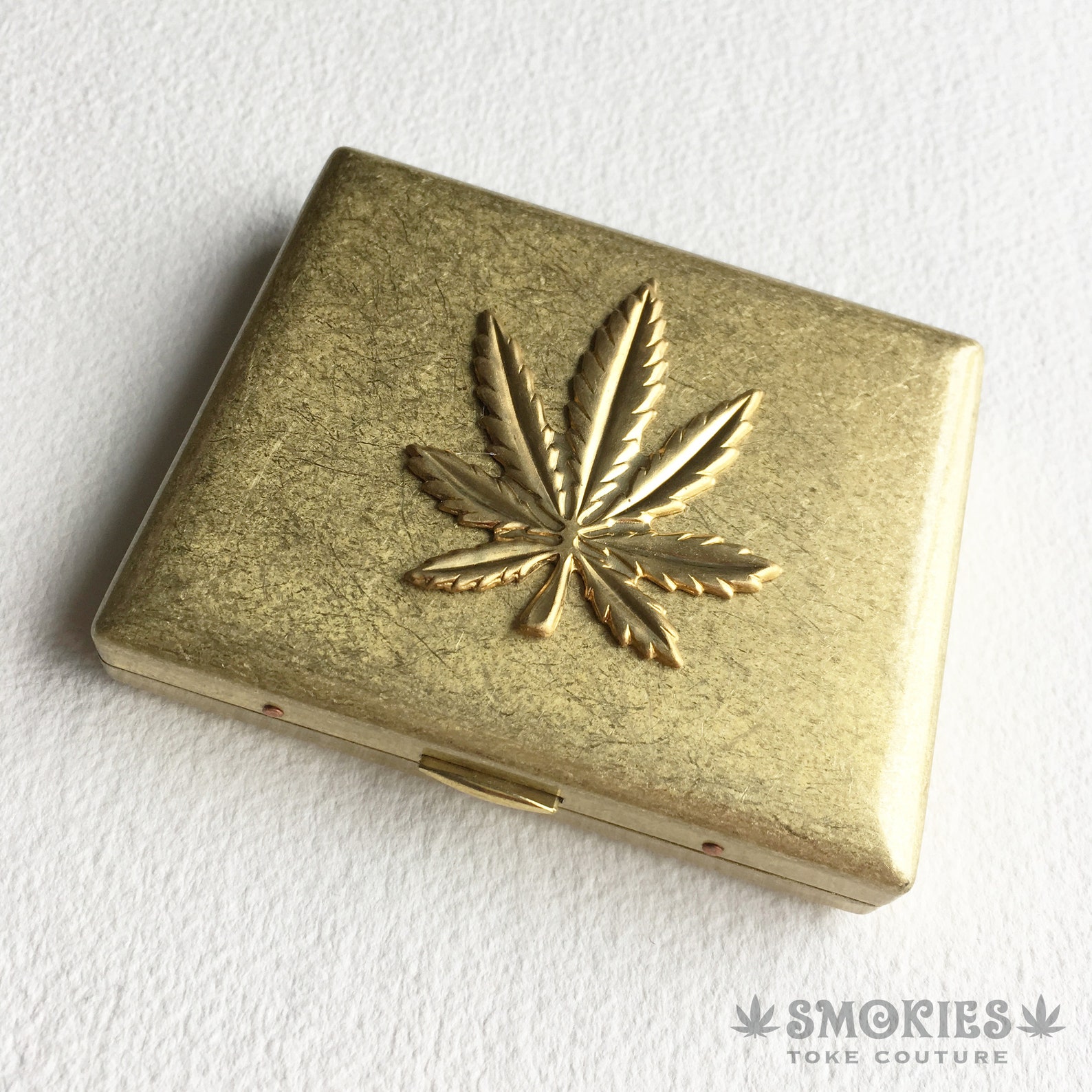 Gold Joint Case Cigarette Case for Women Weed Wedding Etsy Canada