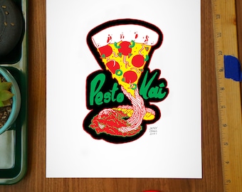 Bob's Burgers / Cobra Kai Mashup: Pesto Kai - Jasey Crowl Draws