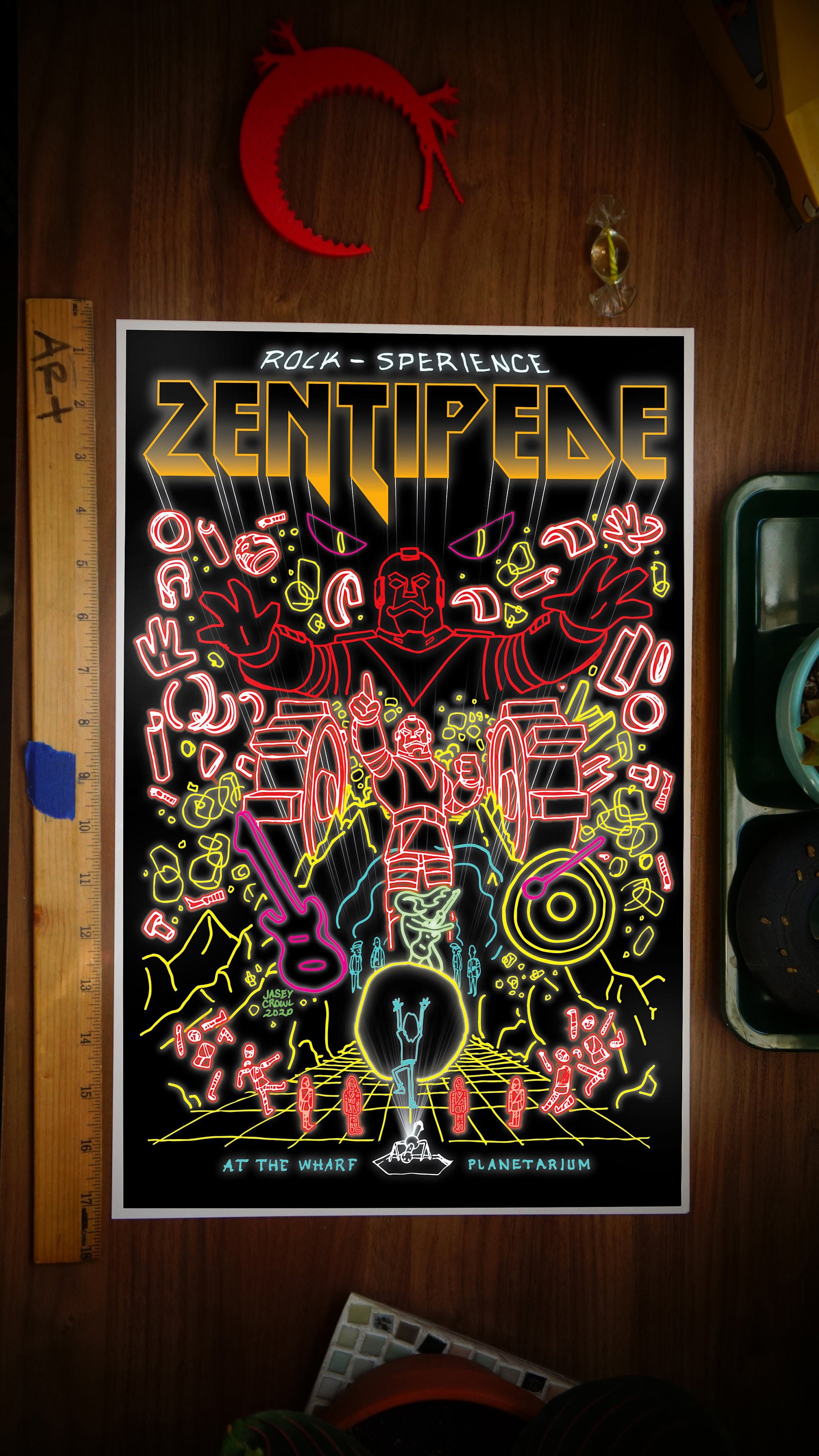 Bob's Burgers - Zentipede Rock-sperience Laser Lightshow Concert