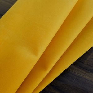 Toile cirée de canard militaire JAUNE MARIGOLD 10,10 oz - Vendu par incréments de 1/2 mètre