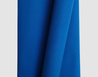 AZURE BLUE Waxed Cotton Canvas Fabric - Sold in 1/2 Yard Increments