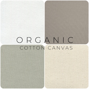 Organic Cotton Canvas 9oz - Natural (older stock) Organic Cotton Canvas 9oz - Natural (older stock)