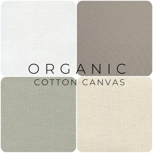 ORGANIC COTTON CANVAS Fabric Cloth 10 Oz. Sold in 1/2 Yard Etsy
