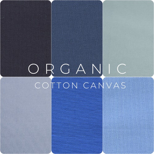 ORGANIC COTTON CANVAS Fabric Cloth 10 Oz. Sold in 1/2 Yard Etsy