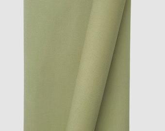 LEMONGRASS YELLOW Cotton Waxed Twill Fabric - Sold in 1/2 Yard Increments