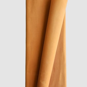 APRICOT GELB Gewachster Baumwoll-Twill-Stoff - Verkauft in 1/2 Yard-Schritten Langlebiges Material für Taschen, Polsterer und Kunsthandwerk