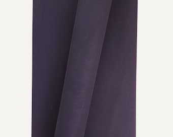PLUM Cotton Waxed Twill Fabric - Sold in 1/2 Yard Increments