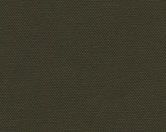 KELP GREEN Cotton Canvas Fabric 12 oz.- Sold in 1/2 Yard Increments