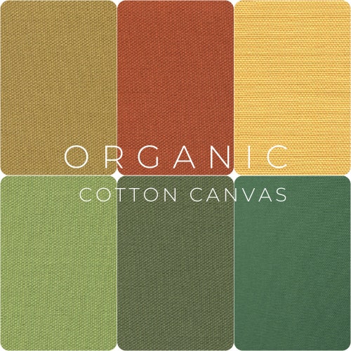 ORGANIC COTTON CANVAS Fabric Cloth 10 Oz. Sold in 1/2 Yard Etsy