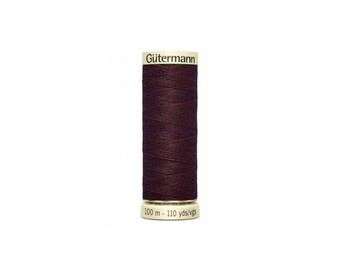 CHILI BROWN No. 592 - Hilo de poliéster Gutermann para coser todo