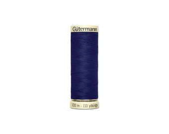 Hilo de poliéster Gutermann Sew All BRITE NAVY n.° 266